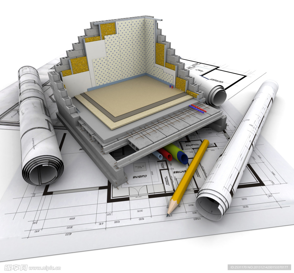 3d建筑模型图纸