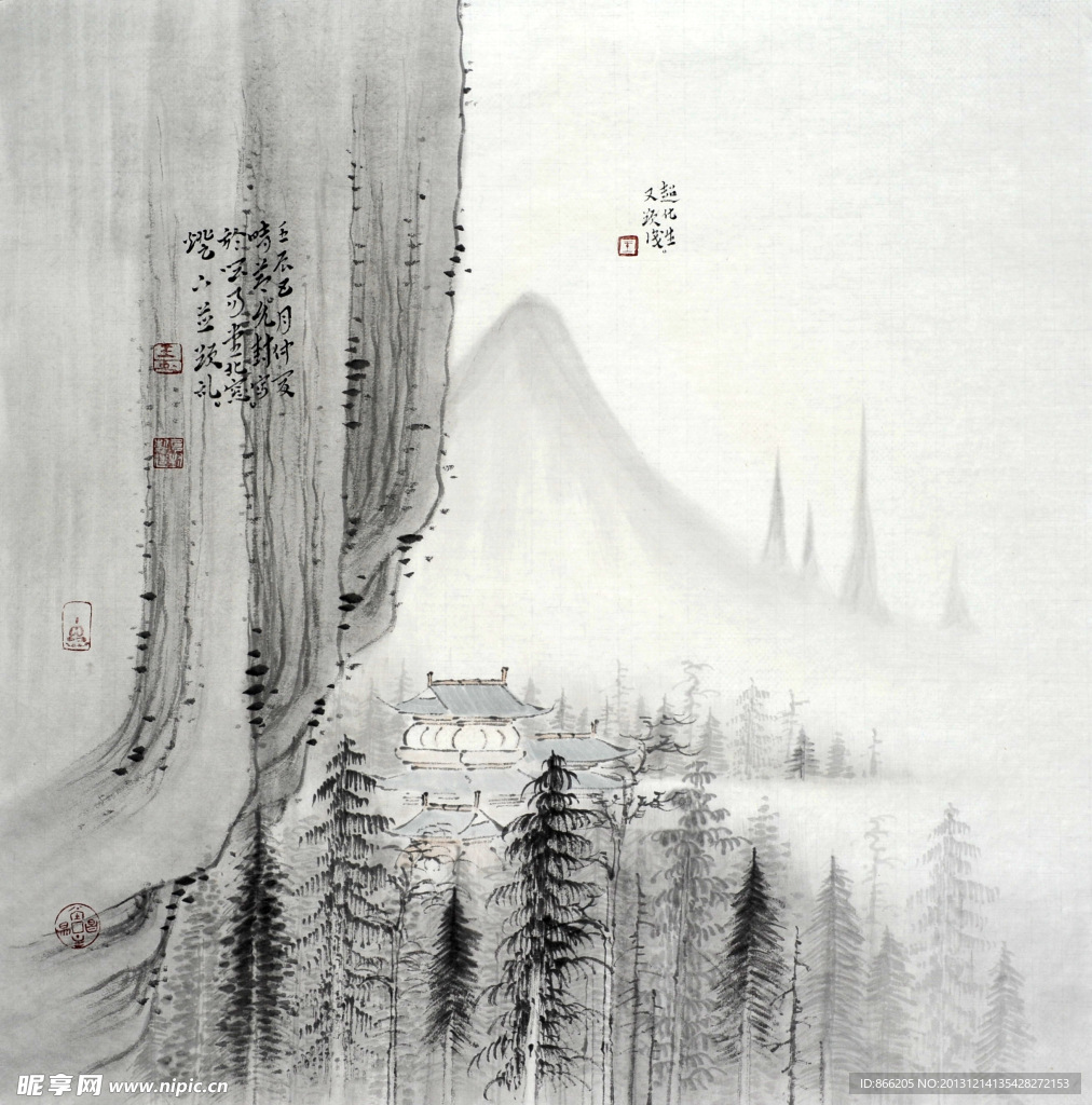 国画山水