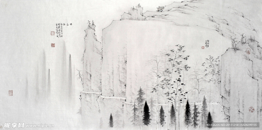 国画山水