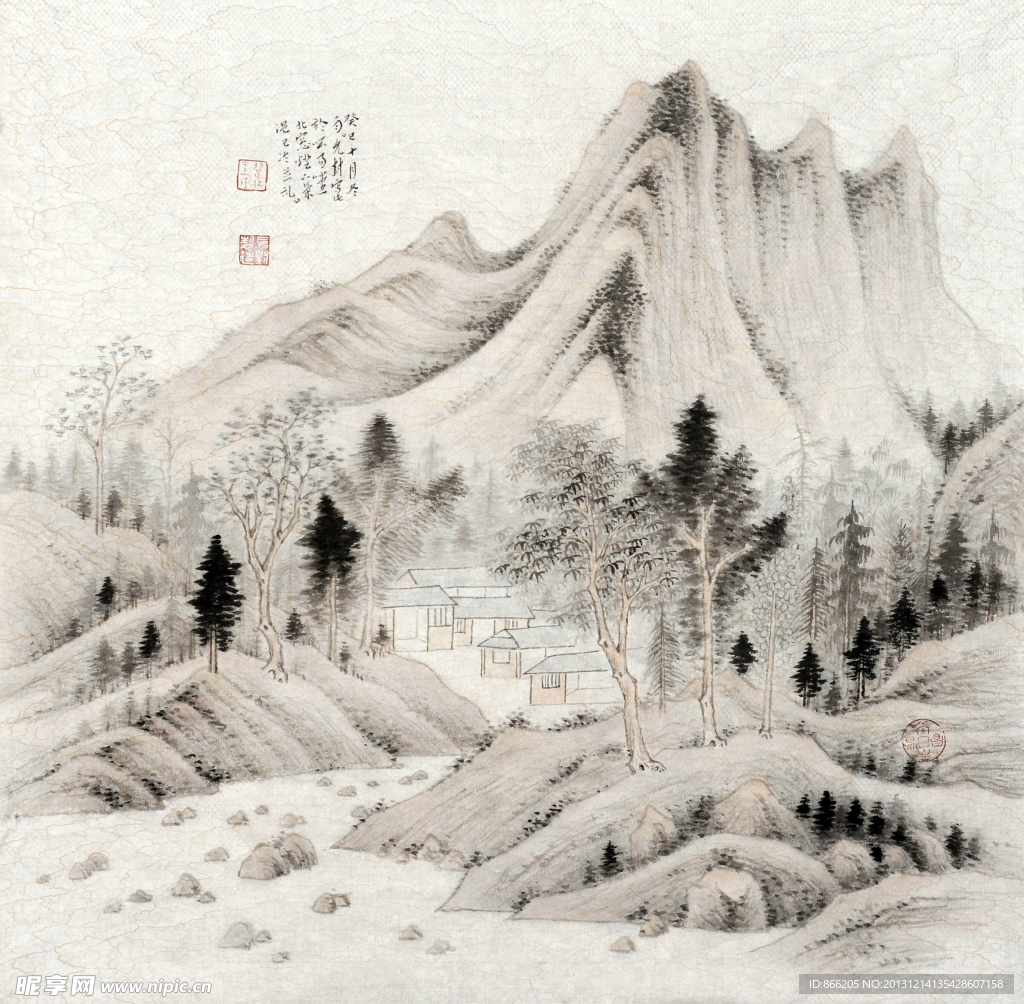国画山水