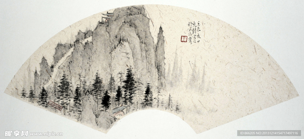 国画山水小品