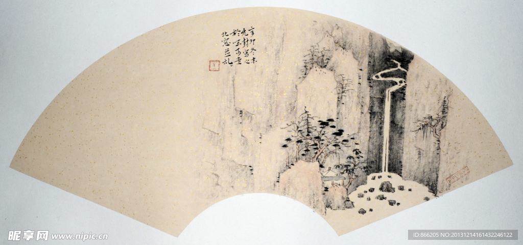 国画山水小品