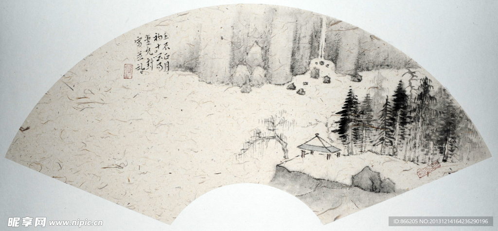 国画山水小品
