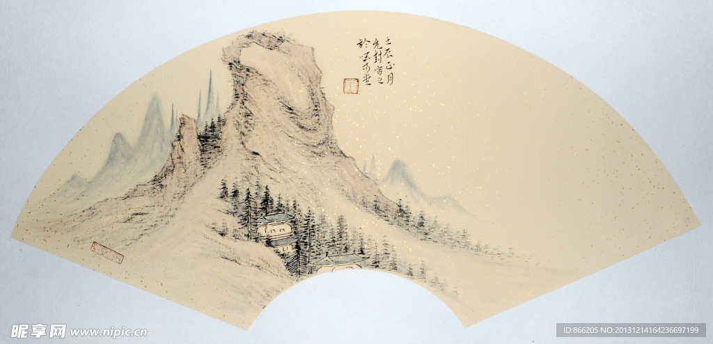 国画山水小品