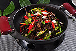 干锅茶树菇