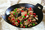 干锅腊肉