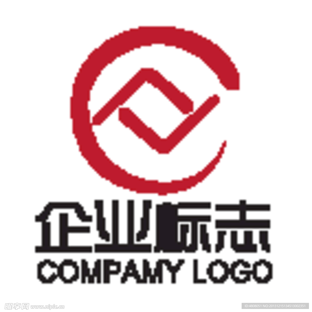 握手C LOGO标志