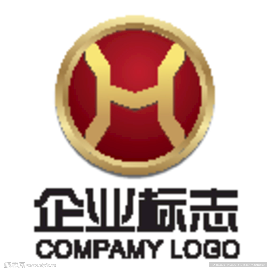 地产H LOGO标志