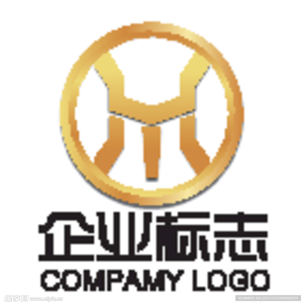 鼎H LOGO标志