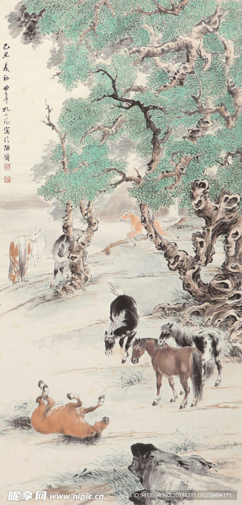 八骏图