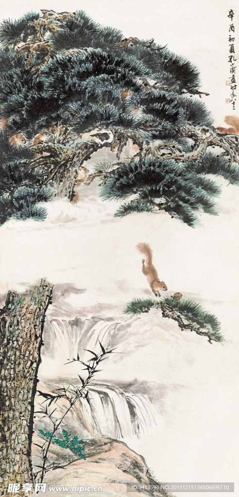 松鼠图