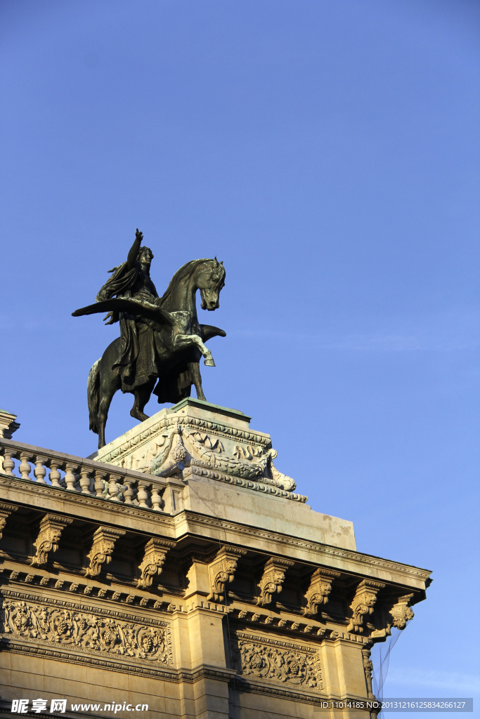 维也纳国家歌剧院雕像