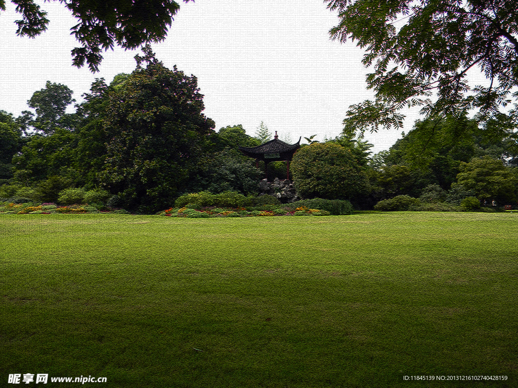 数字效果风景