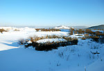 顺通南沿河公路雪景