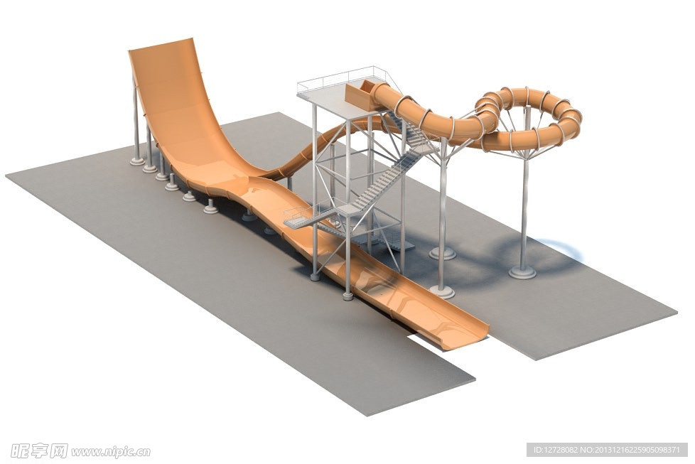 游乐场设施模型