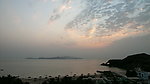 亚丁湾的晚霞