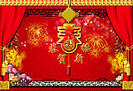 春节背景