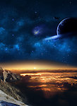 星空黄昏
