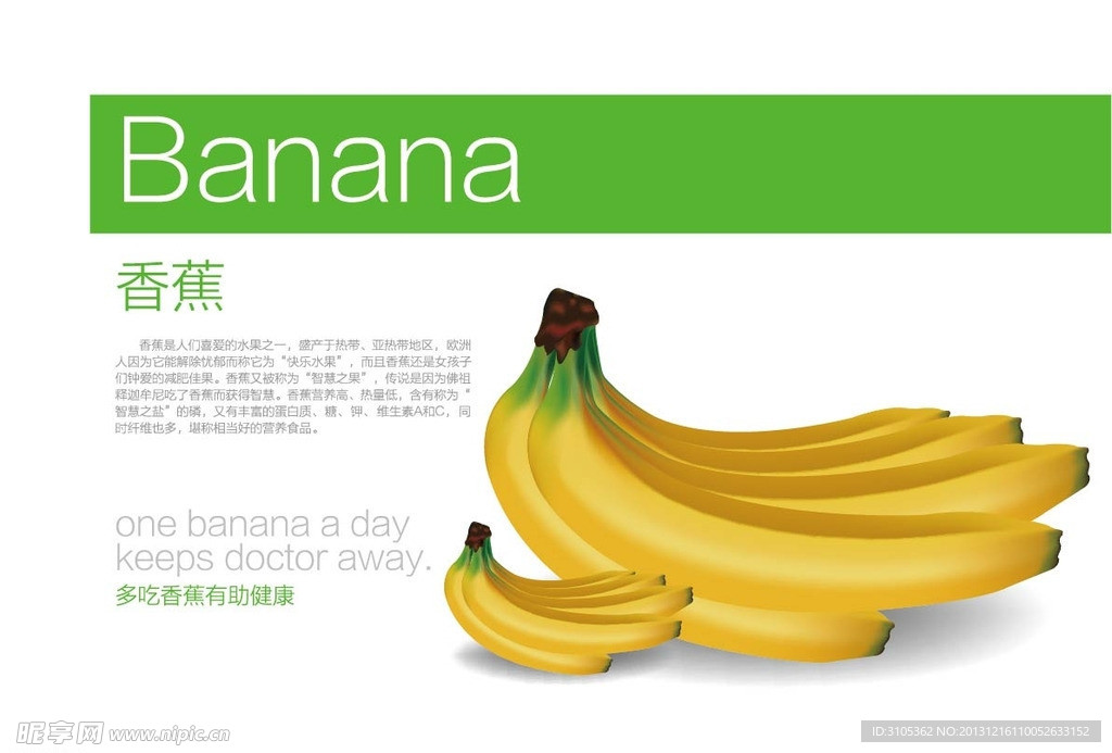 矢量香蕉