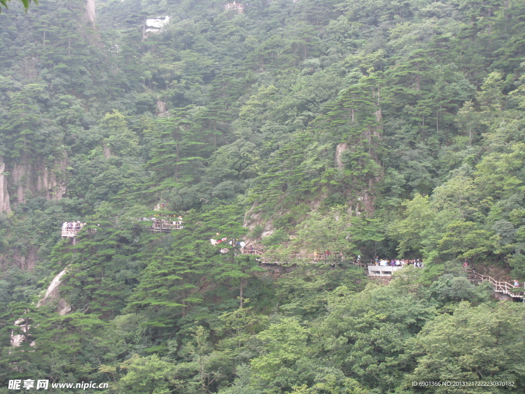 黄山栈道