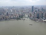 俯瞰远眺黄浦江