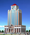 某大厦建筑设计效果图
