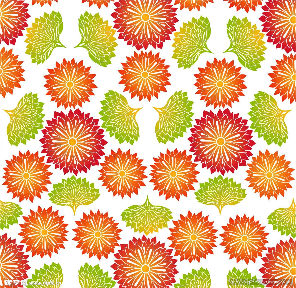 花纹矢量素材