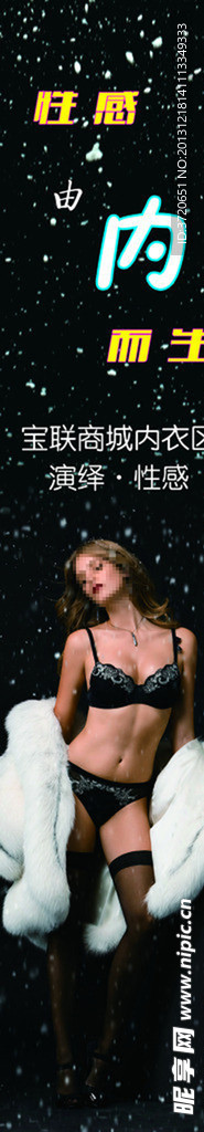 内衣海报