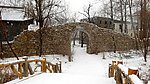 黄叶村雪景