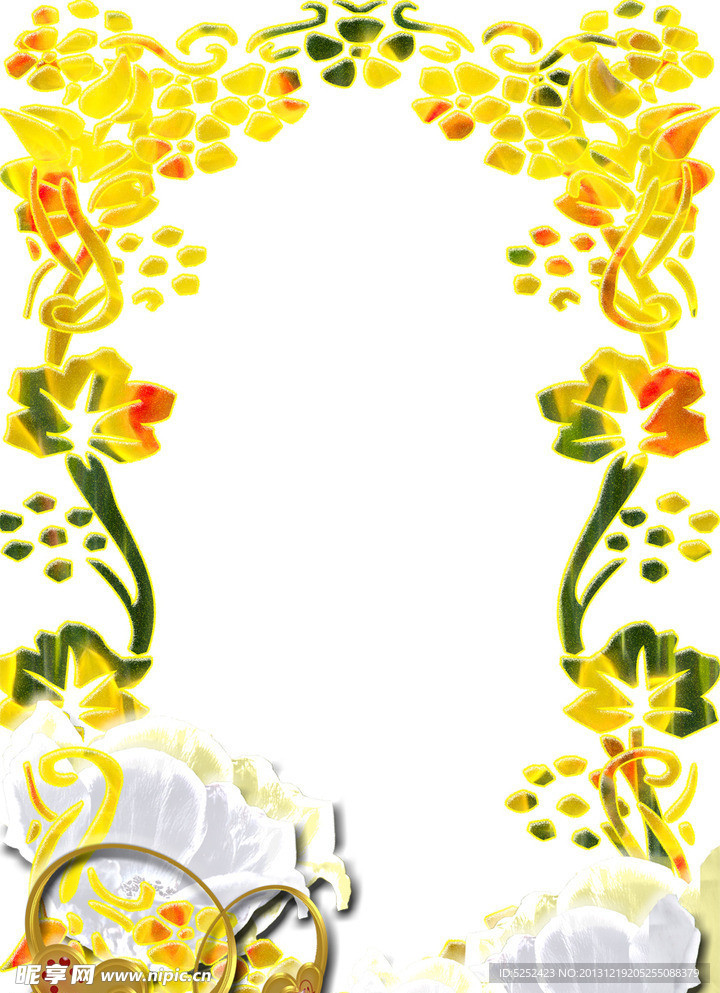 精美花纹边框