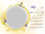 2014年日历5月