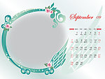 2014年日历9月