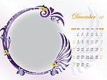 2014年日历12月