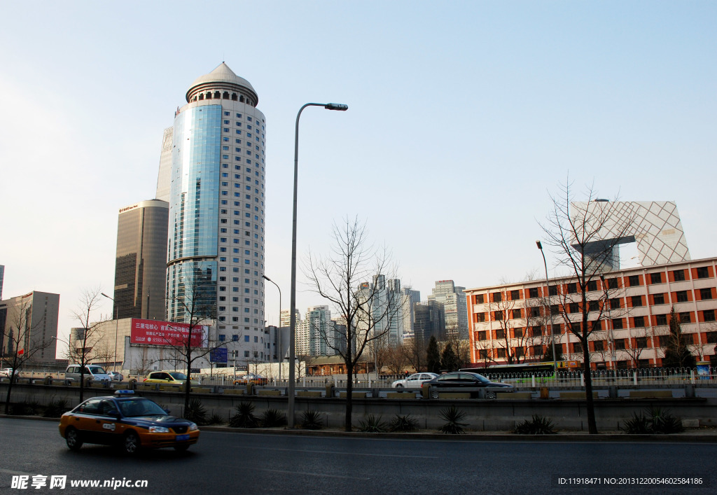 北京翠屏北里建筑风景