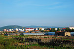 根河市夏天建筑风景