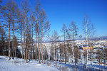 五峰山冬天雪景