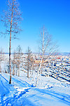 五峰山冬天雪景