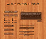 木质纹理UI工具包