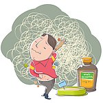 挠痒痒的皮肤病患者
