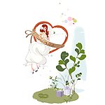 拿钻戒的新娘