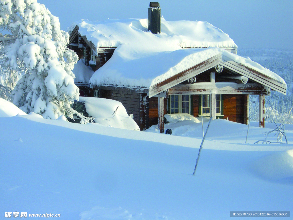 雪原小屋