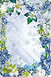 花卉背景模板