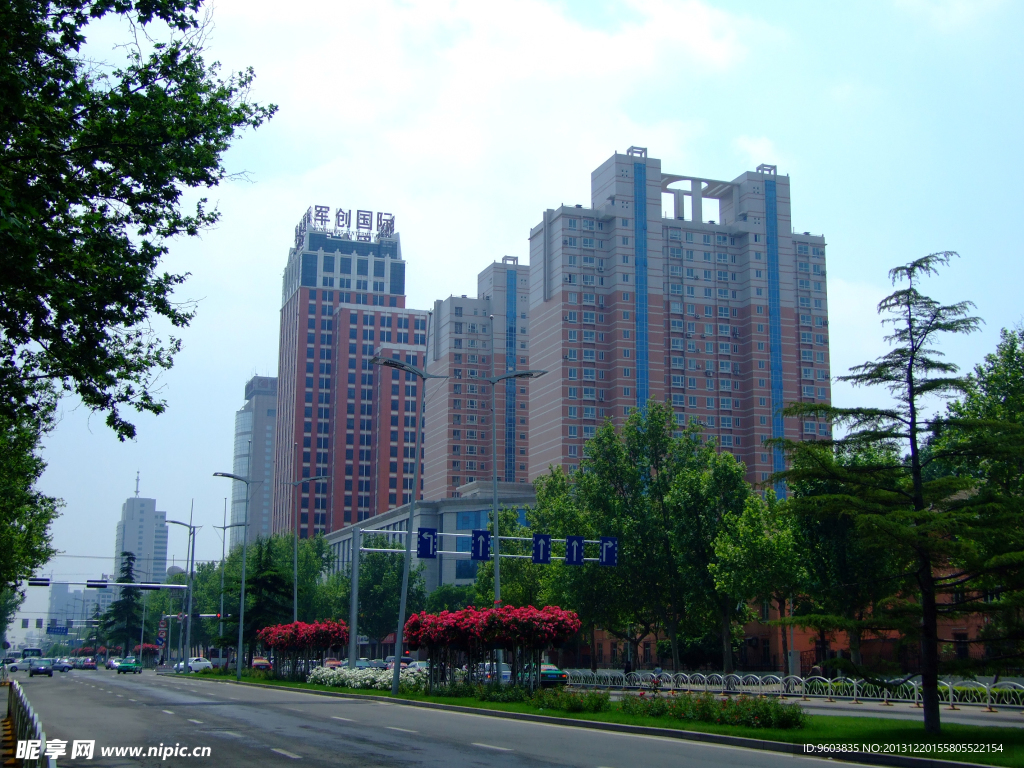 石家庄中华大街街景