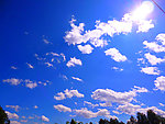 农村天空