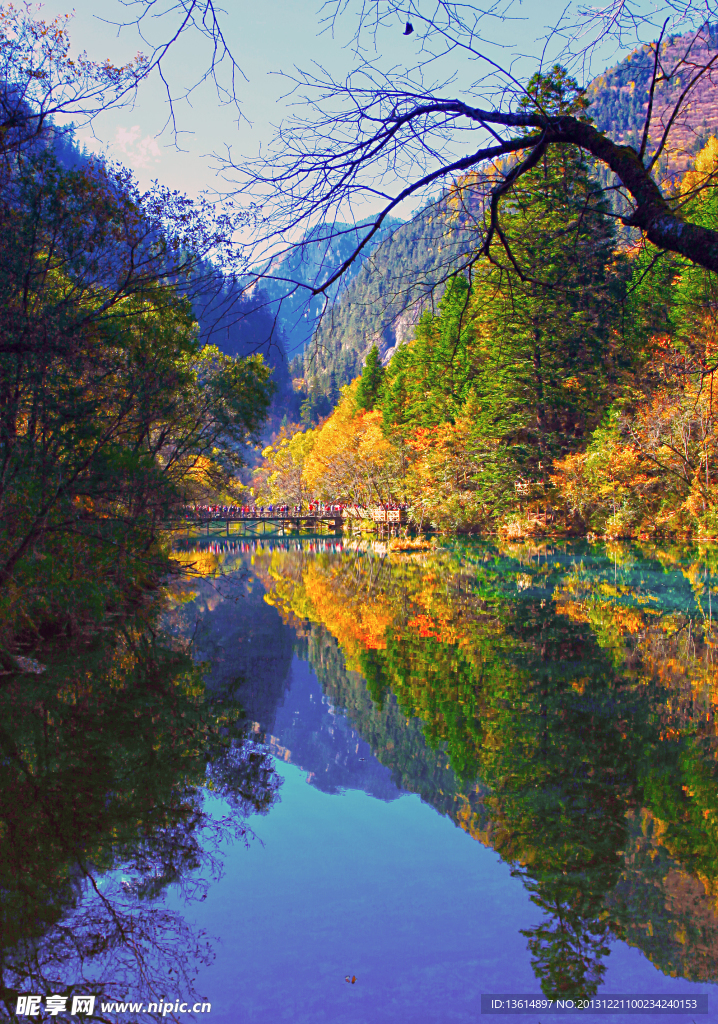 九寨秋景