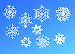 各种雪花