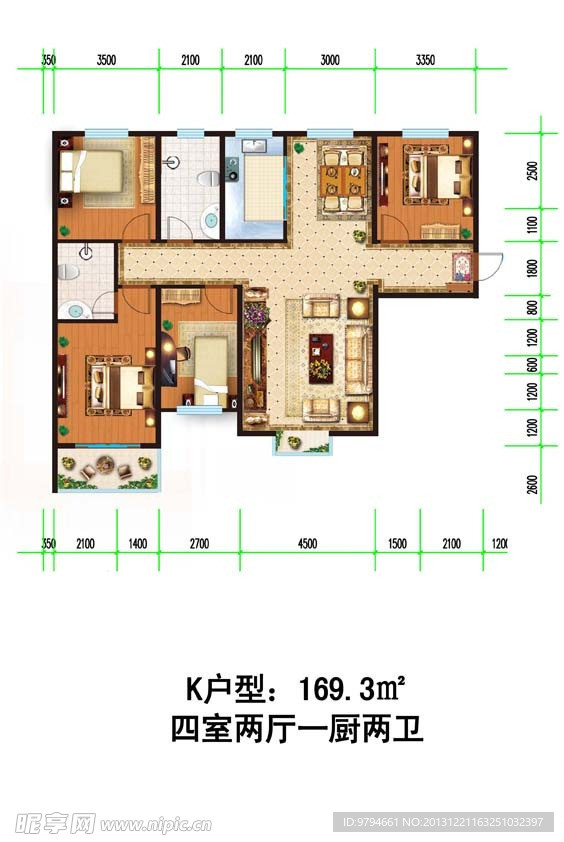 户型平面图