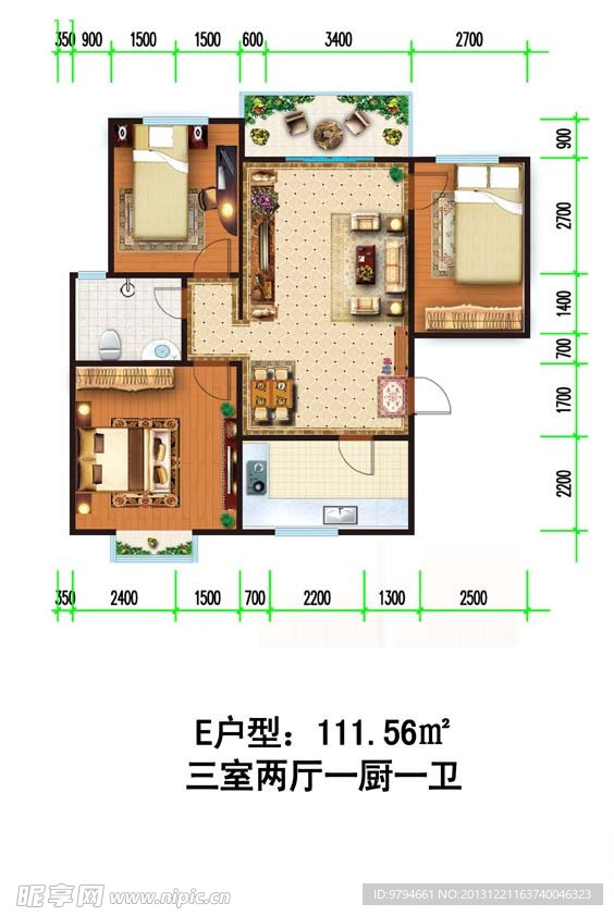 户型平面图