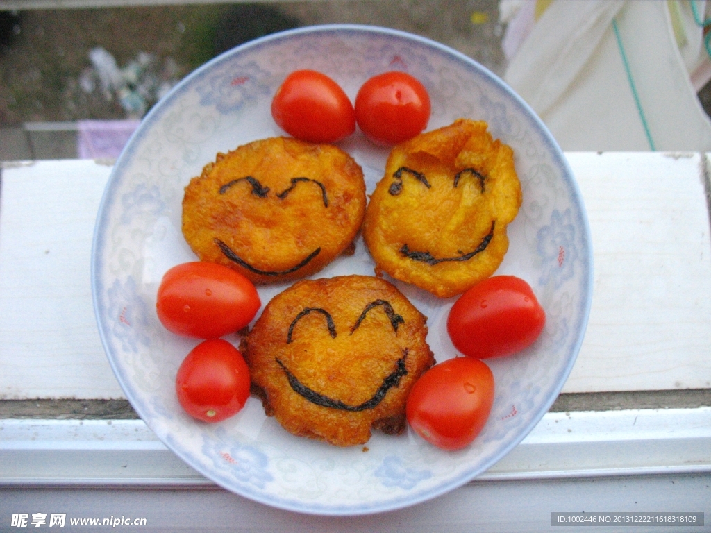 手工制作的南瓜饼