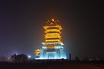 藏书阁夜景